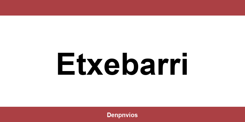 Teléfono de oficina DPD en Etxebarri