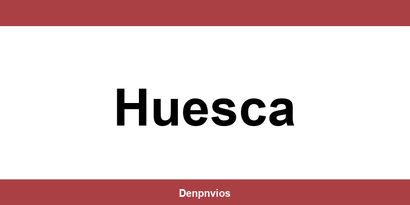 Teléfono de oficina DPD en Huesca