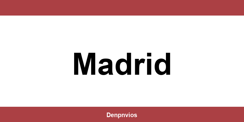 Teléfono de oficina DPD en Madrid