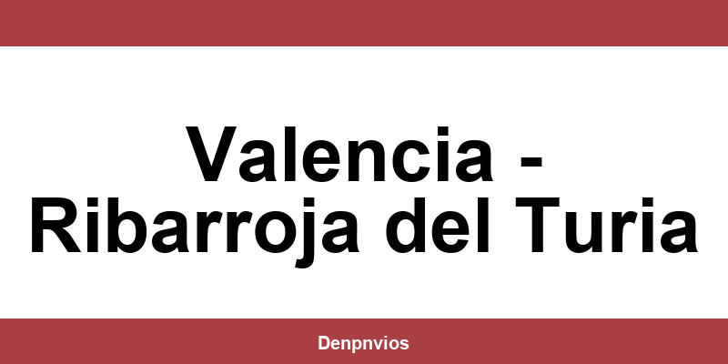Teléfono de oficina DPD en Valencia - Ribarroja del Turia