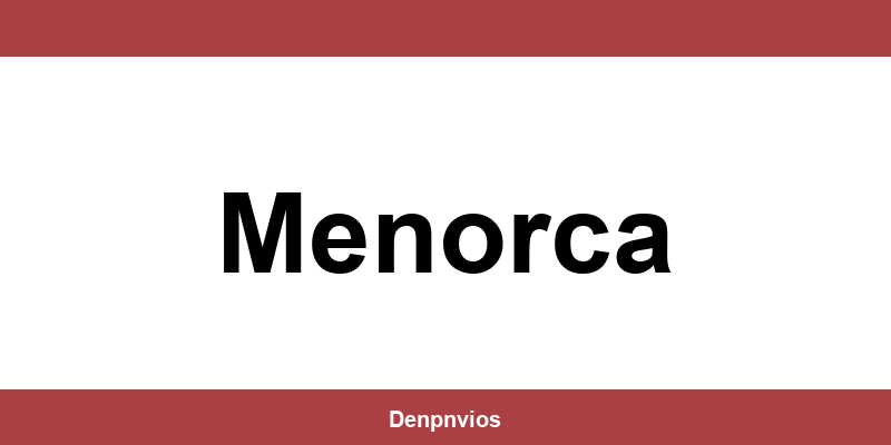 Teléfono de oficina DPD en Menorca
